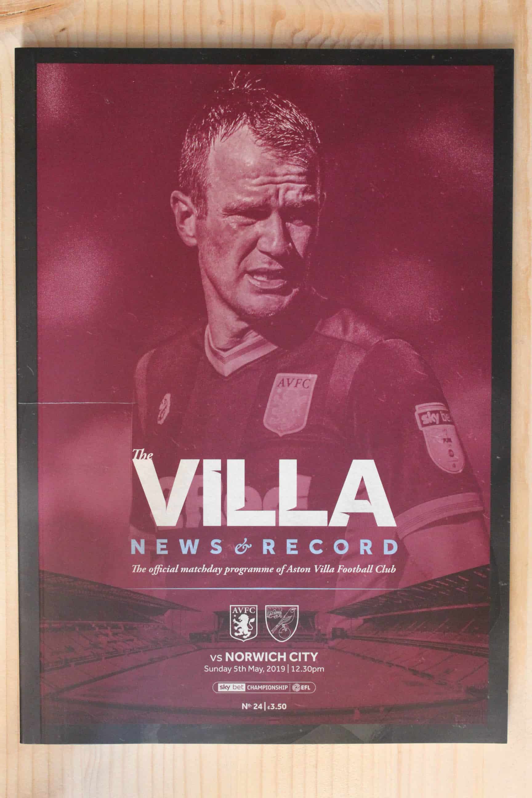 Aston Villa FC v Norwich City FC